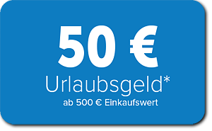 50 Euro Urlaubsgeld